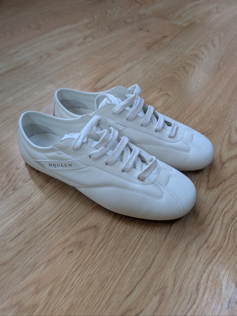 McQueen Leather Boxe Shoes